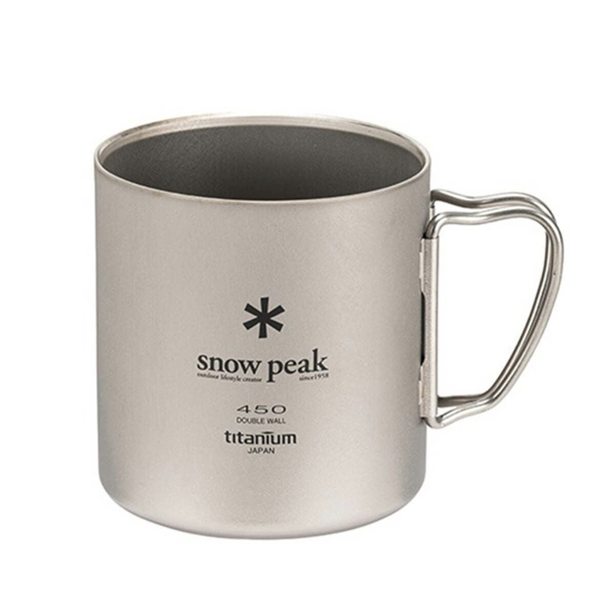 snow peak スノーピーク チタンダブルマグ 450｜SUNDAY MOUNTAIN