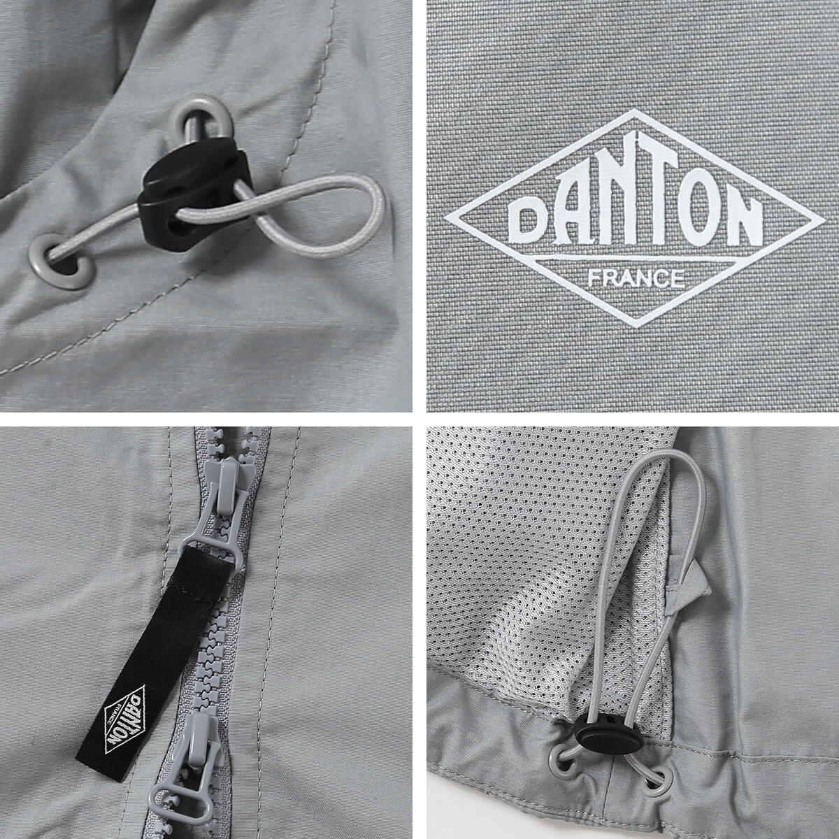DANTON ダントン フーデッドショートジャケット スタナーナイロン