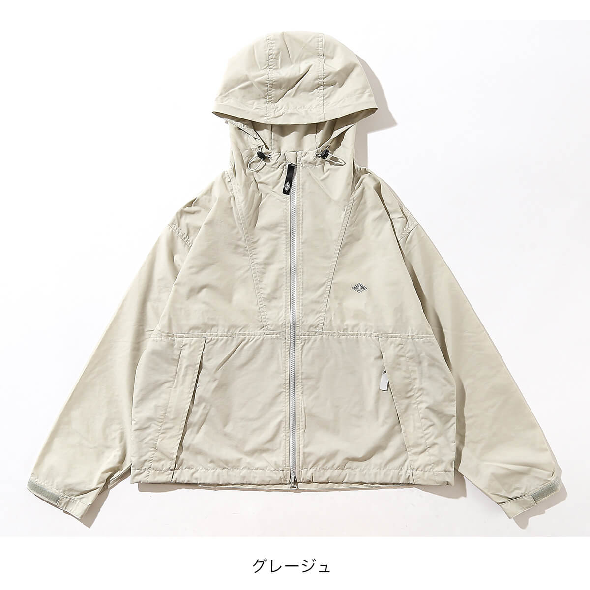 DANTON ダントン フーデッドショートジャケット スタナーナイロン