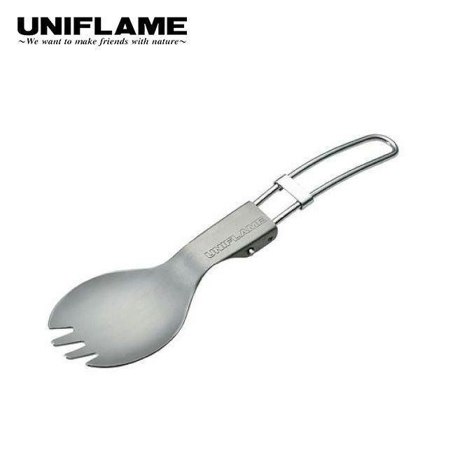 UNIFLAME ユニフレーム 別注モデル FD先割れスプーン チタン｜SUNDAY