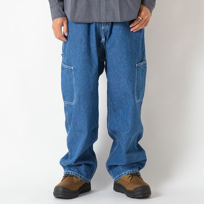 GRAMICCI グラミチ ジャパニーズヒッコリーデニムワークパンツ メンズ