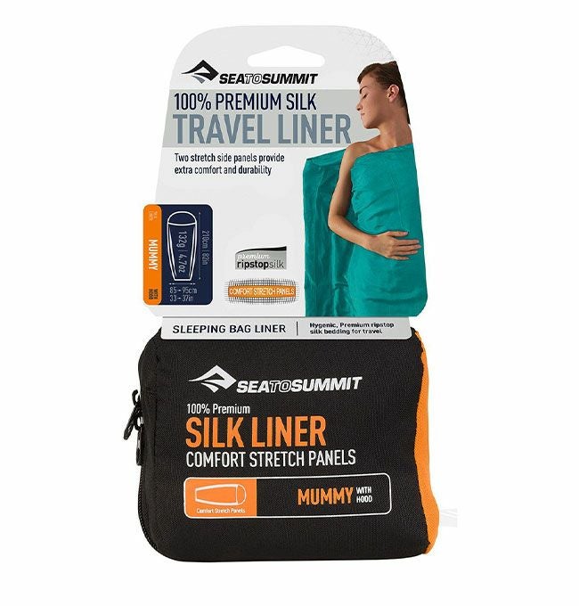 SEA TO SUMMIT シートゥサミット シルクライナー マミーウィズフード
