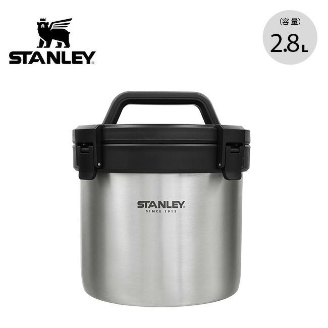 STANLEY キャンプクロック アウトドア STANLEY スタンレー キャンプクロック シルバー｜SUNDAY MOUNTAIN