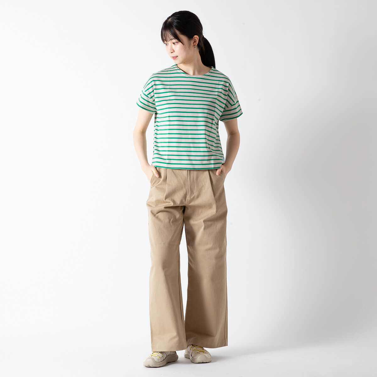 ORCIVAL オーシバル ボートネックS/S P.O. 40/2 ジャージー