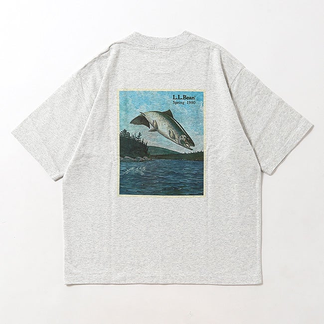 L.L.Bean JAPAN EDITION エルエルビーン ジャパン エディション ビーンズ1980SSカタログトラウトTシャツ