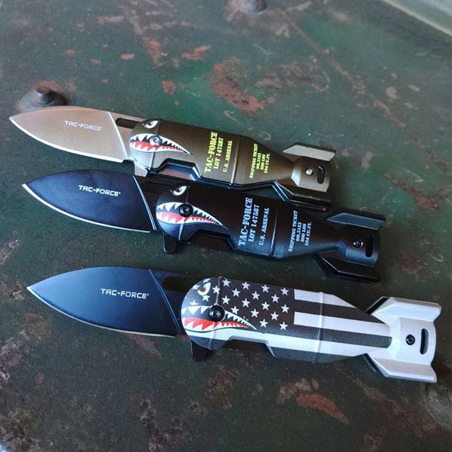 TAC-FORCE タックフォース シャークボムナイフ｜SUNDAY MOUNTAIN