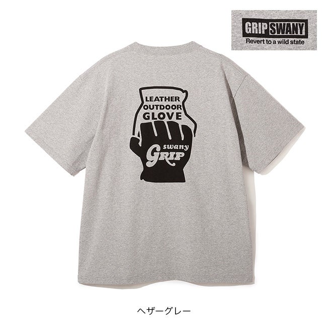 GRIP SWANY グリップスワニー グローブロゴTEE｜SUNDAY MOUNTAIN
