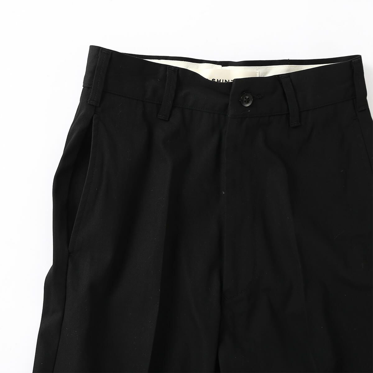 THE SHINZONE ザ シンゾーン ウォッシュドハイウェストチノパンツ