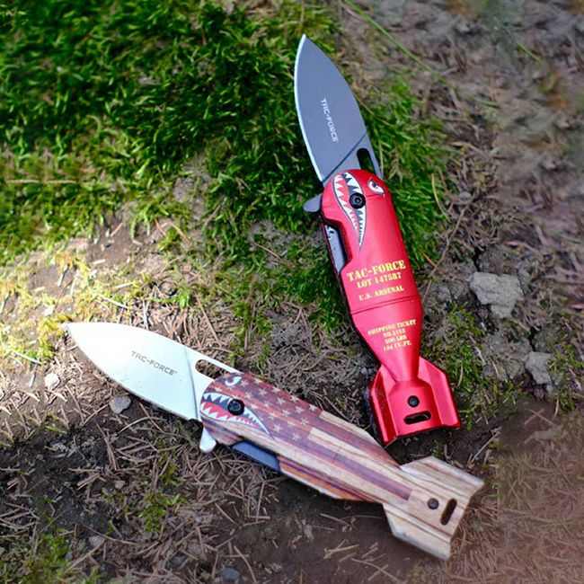 TAC-FORCE タックフォース シャークボムナイフ｜SUNDAY MOUNTAIN