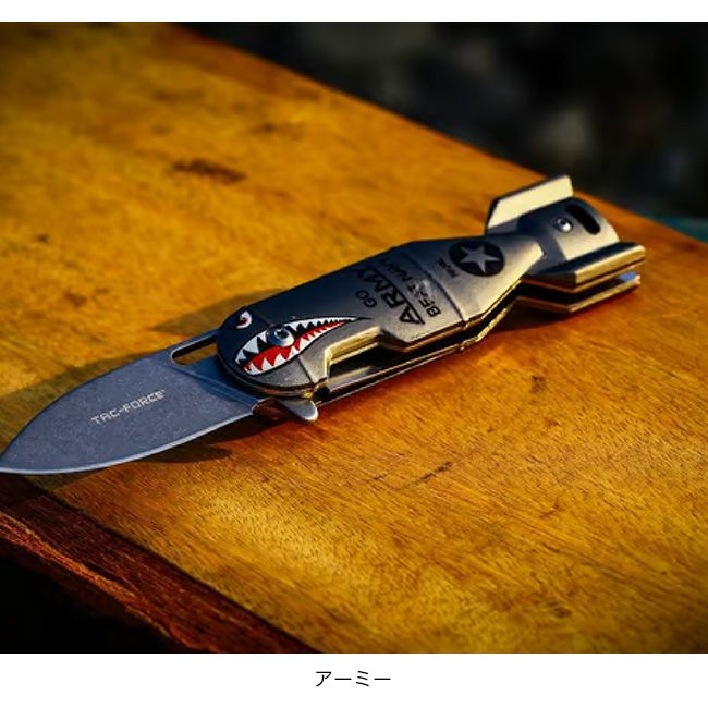 TAC-FORCE タックフォース シャークボムナイフ｜SUNDAY MOUNTAIN