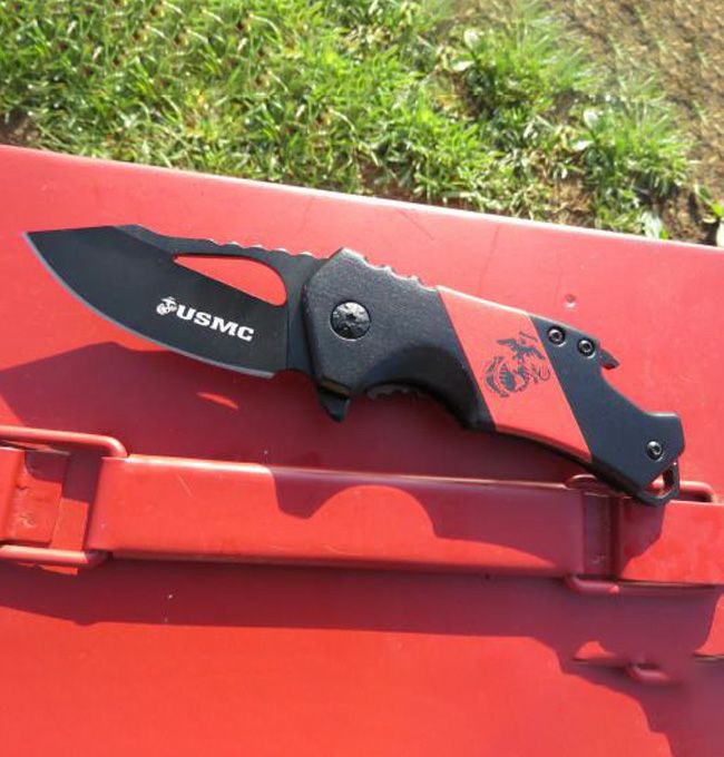 USMC アメリカ海兵隊 ブラッドストライプナイフ[オフィシャル