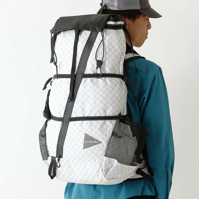 and wander アンドワンダー エコパック45Lバックパック
