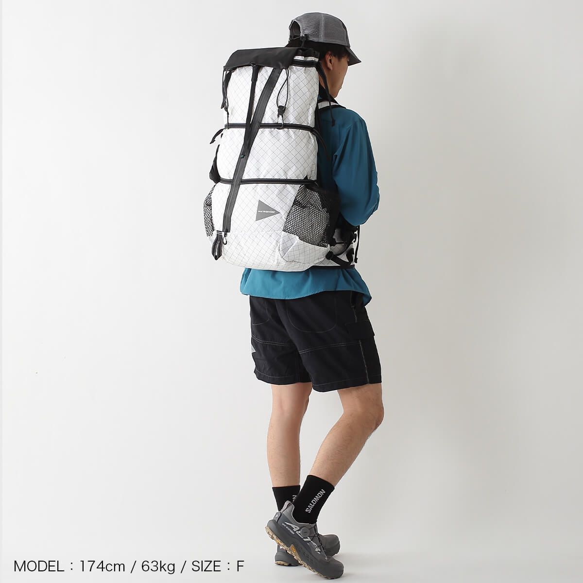 and wander アンドワンダー エコパック45Lバックパック｜SUNDAY