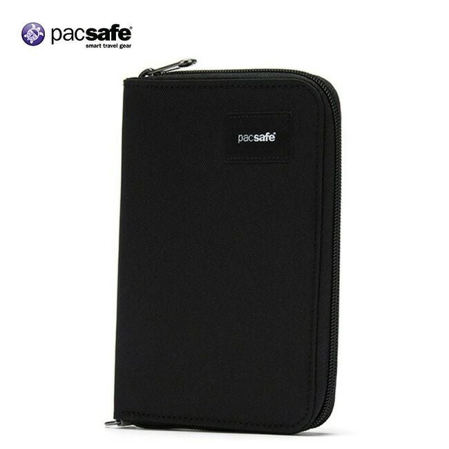 Pacsafe トラベルセーフ85 ブラック Pacsafe パックセーフ RFIDセーフコンパクトトラベルオーガナイザー