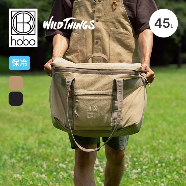 THE PX WILD THINGS×hobo ザ ピーエックスワイルドシングス×ホーボー プレイソフトクーラーコンテナバッグ コットンキャンバス ヴィンテージウォッシュ
