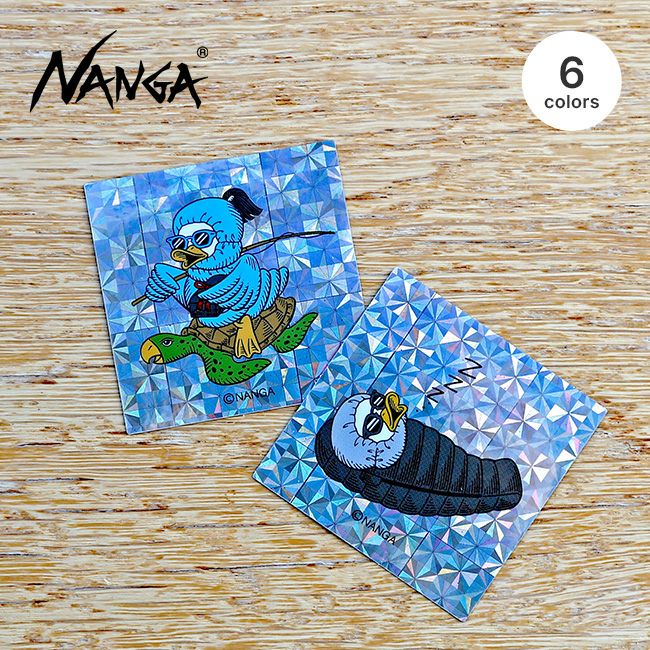 NANGA ナンガ ホログラフィックガーシーステッカー｜SUNDAY MOUNTAIN