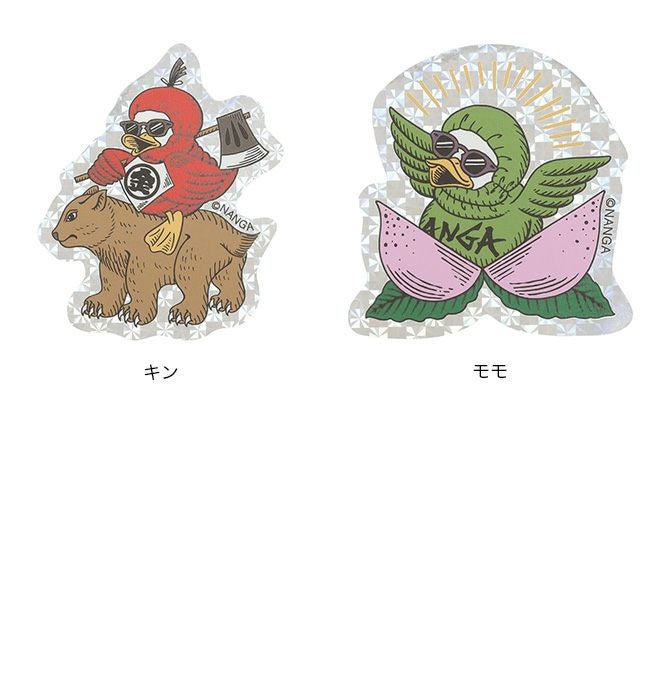 NANGA ナンガ ホログラフィックガーシーステッカー｜SUNDAY MOUNTAIN