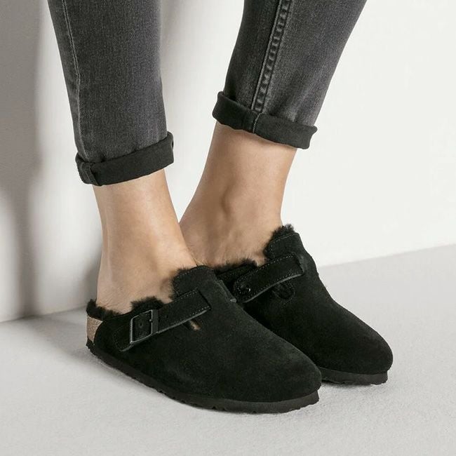 BIRKENSTOCK ビルケンシュトック ボストンシアリングLEVE スエード