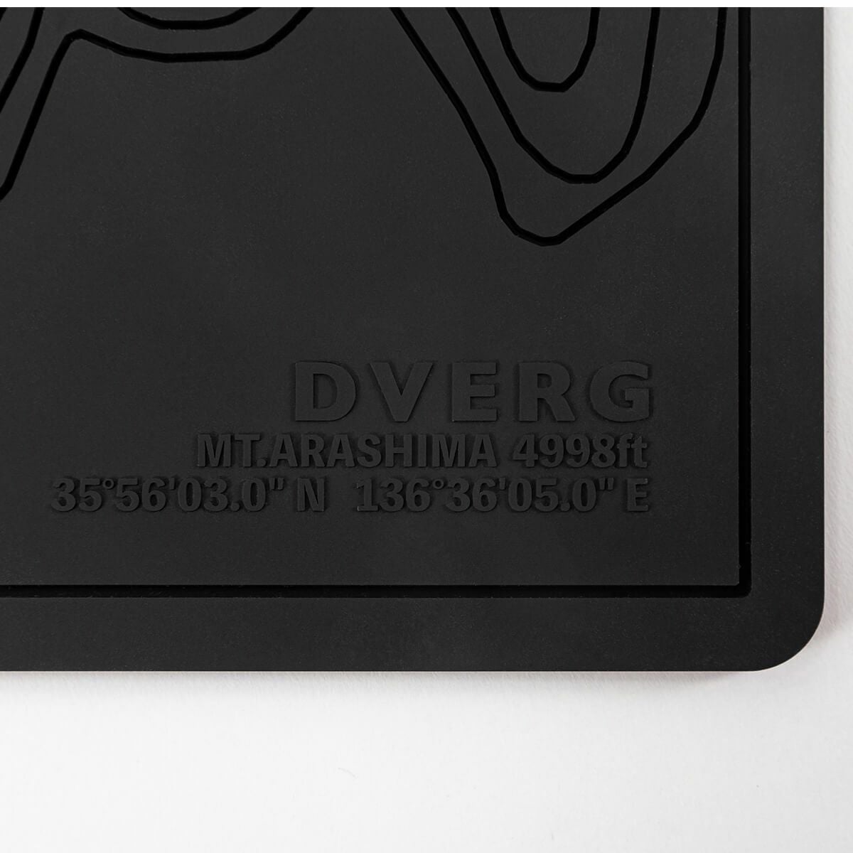 DVERG ドベルグ Topographic Bar Mat｜SUNDAY MOUNTAIN｜サンデー
