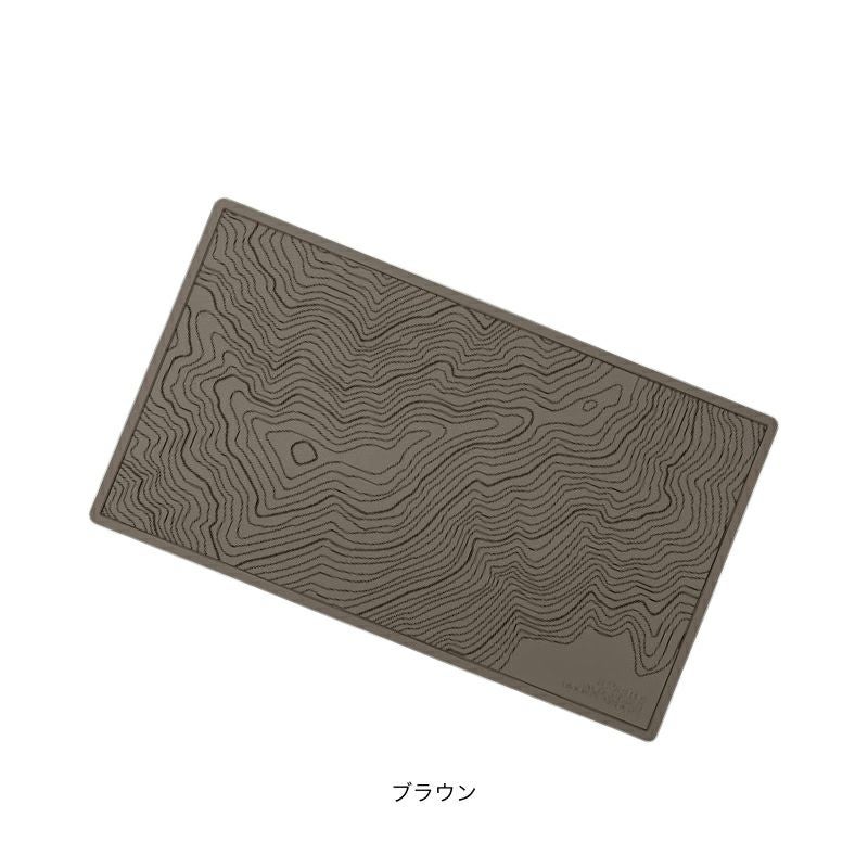 DVERG ドベルグ Topographic Bar Mat｜SUNDAY MOUNTAIN｜サンデー