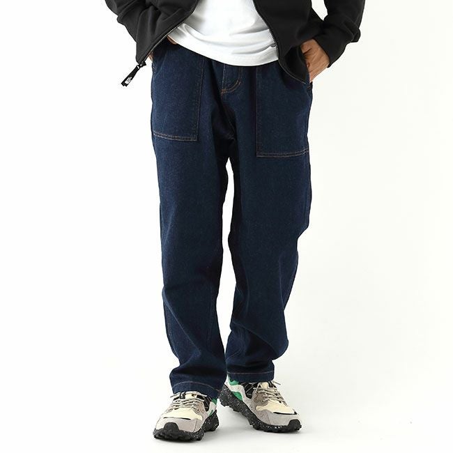 GRAMICCI グラミチ ストレッチデニムルーズテーパードリッジパンツ ユニセックス