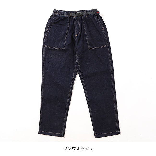 GRAMICCI グラミチ ストレッチデニムルーズテーパードリッジパンツ