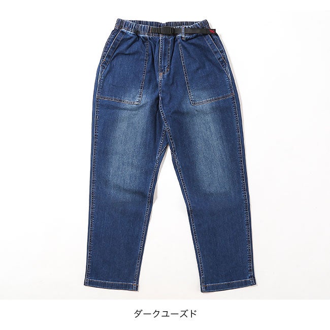 GRAMICCI グラミチ ストレッチデニムルーズテーパードリッジパンツ