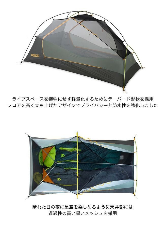NEMO Equipment ニーモイクイップメント ドラゴンフライ オズモ バイク
