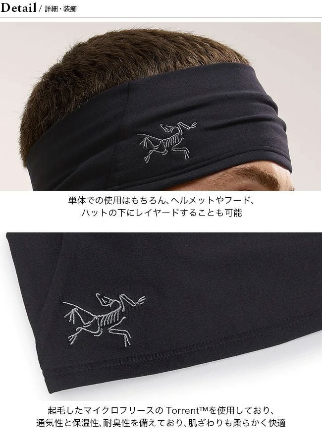 ARC'TERYX アークテリクス ローヘッドバンド｜SUNDAY MOUNTAIN