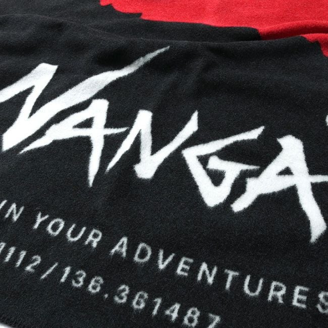 NANGA ナンガ フレームレジスタントロゴブランケット｜SUNDAY MOUNTAIN