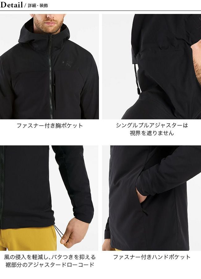 ARC'TERYX アークテリクス プロトンハイブリッドフーディ メンズ