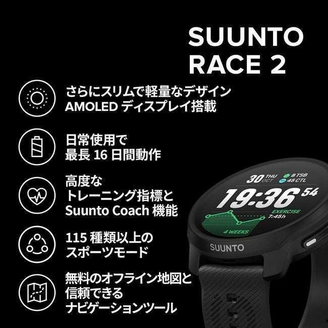 SUUNTO スント スントレース2｜SUNDAY MOUNTAIN｜サンデーマウンテン