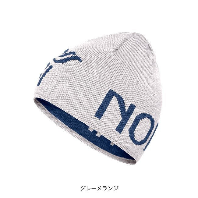 NORRONA ノローナ /29 ミッドメリノウールロゴビーニー｜SUNDAY