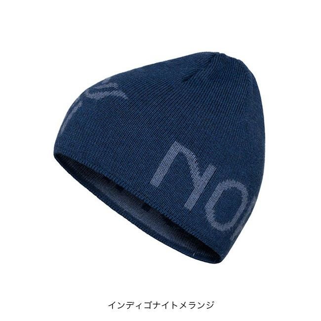 NORRONA ノローナ /29 ミッドメリノウールロゴビーニー｜SUNDAY