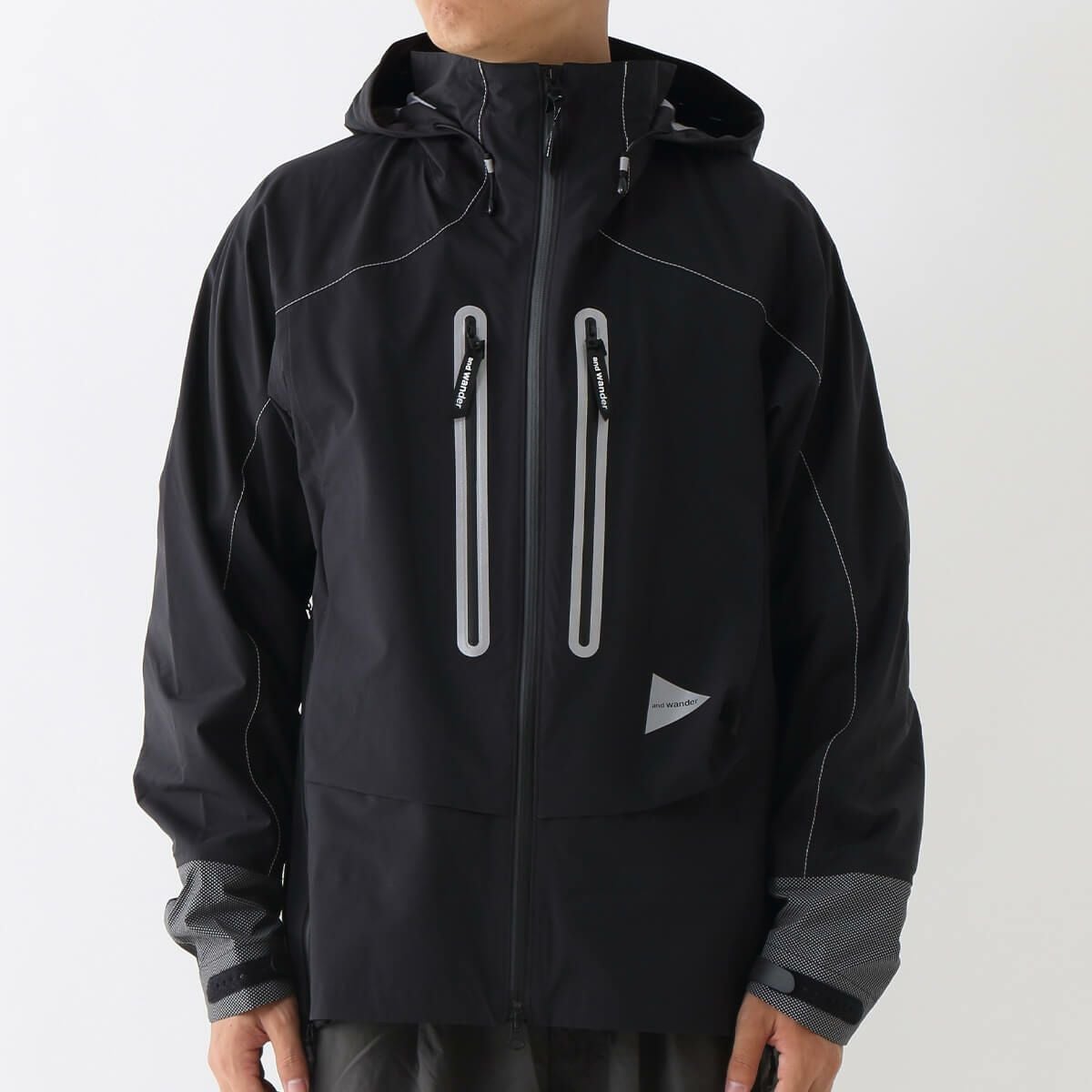 and wander パーテックスシールドレインジャケット S and wander アンドワンダー パーテックスシールドレインジャケット