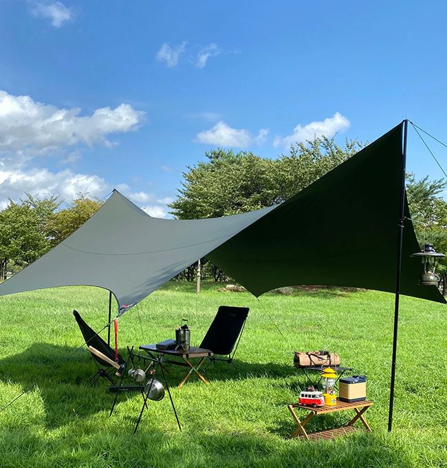 Mac Outdoor マックアウトドア マックワン ヘキサタープL （無地