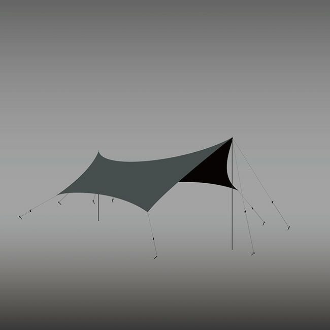 Mac Outdoor マックアウトドア マックワン ヘキサタープL （無地