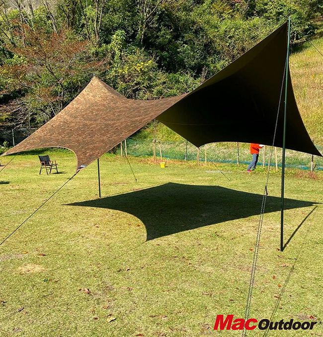Mac Outdoor マックアウトドア マックワン ヘキサタープL マルチカム