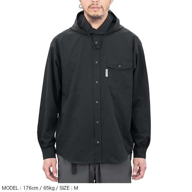 RIDGE MOUNTAIN GEAR リッジマウンテンギア フーデッドロングスリーブ