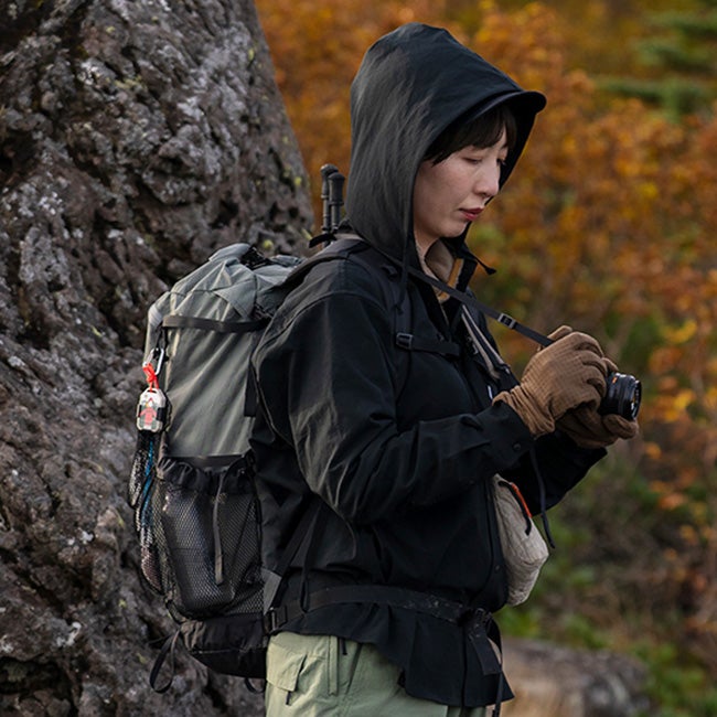 RIDGE MOUNTAIN GEAR リッジマウンテンギア フーデッドロングスリーブ