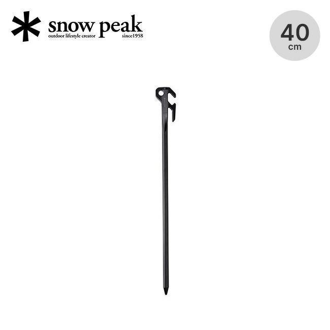snow peak スノーピーク ソリッドステーク デルタ40｜SUNDAY MOUNTAIN