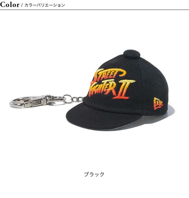 NEW ERA ニューエラ キャップキーホルダーストリートファイター2 2P