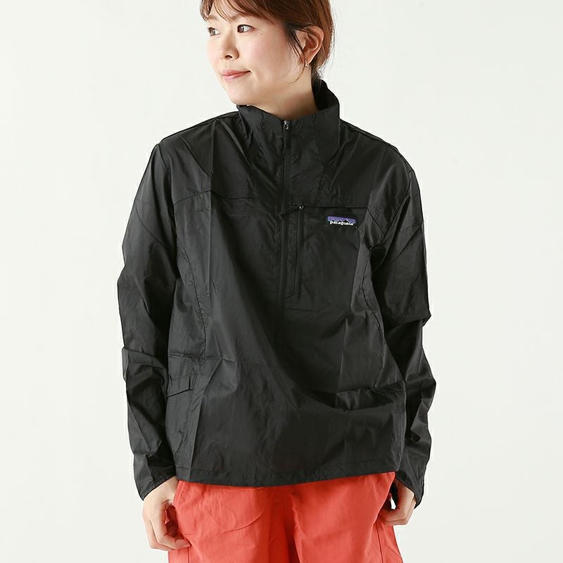 patagonia パタゴニア フーディニスタッシュ1/2ジップP/O【ウィメンズ