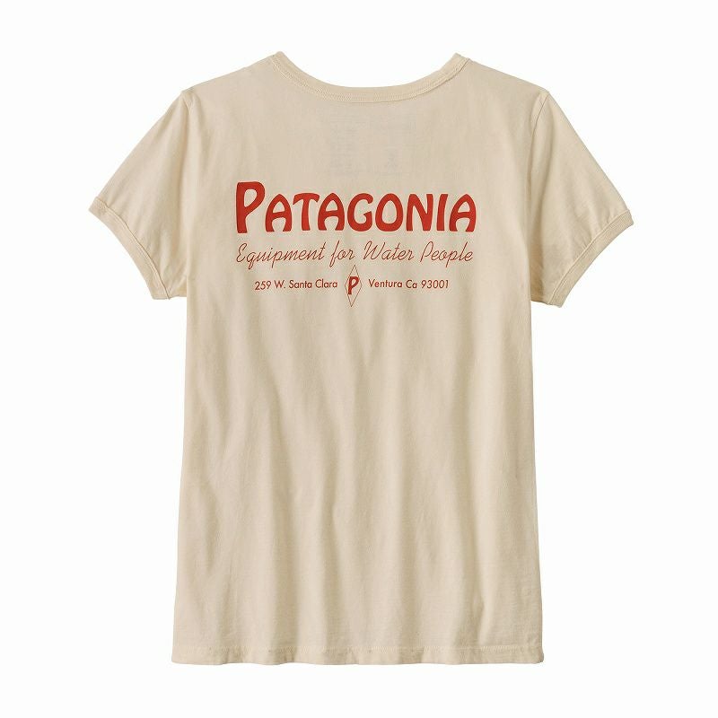 patagonia パタゴニア ウォーターピープルオーガニックリンガーTee