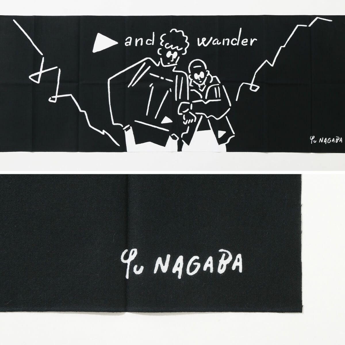 Yu Nagaba×and wander 長場雄×アンドワンダー 手ぬぐい｜SUNDAY