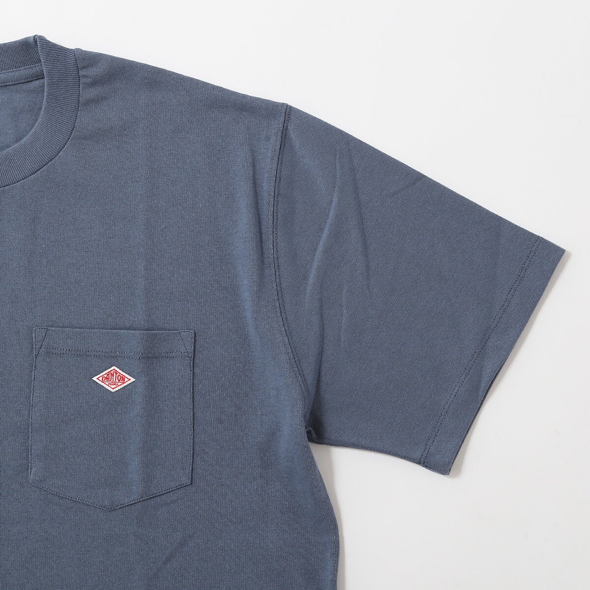 DANTON ダントン ポケットTシャツ T/Cオープンエンドジャージ メンズ