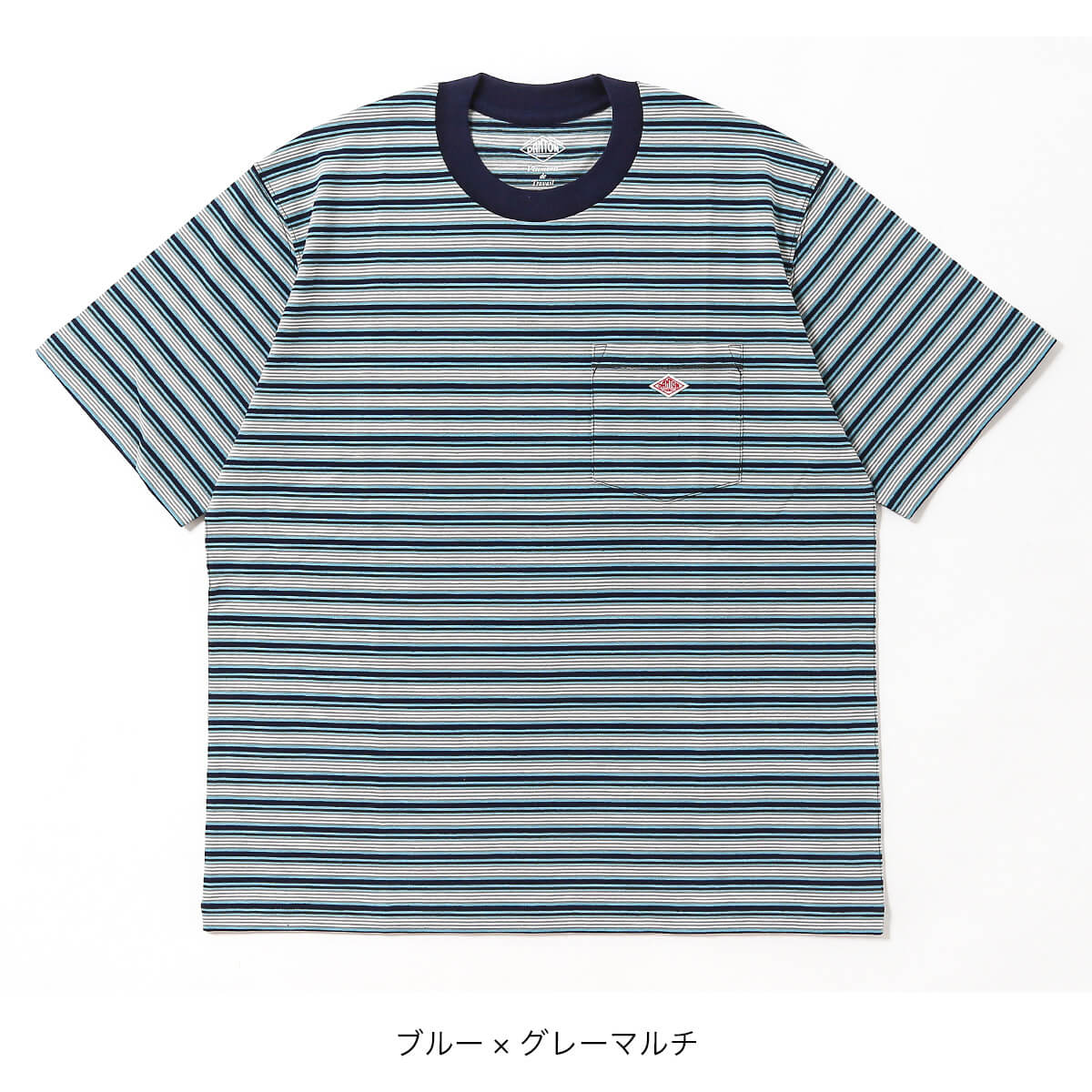 ダントンDANTON サロペット、Tシャツ、サコッシュ　4点セットまとめ売り DANTON ダントン ポケットTシャツ T/Cオープンエンドジャージ メンズ