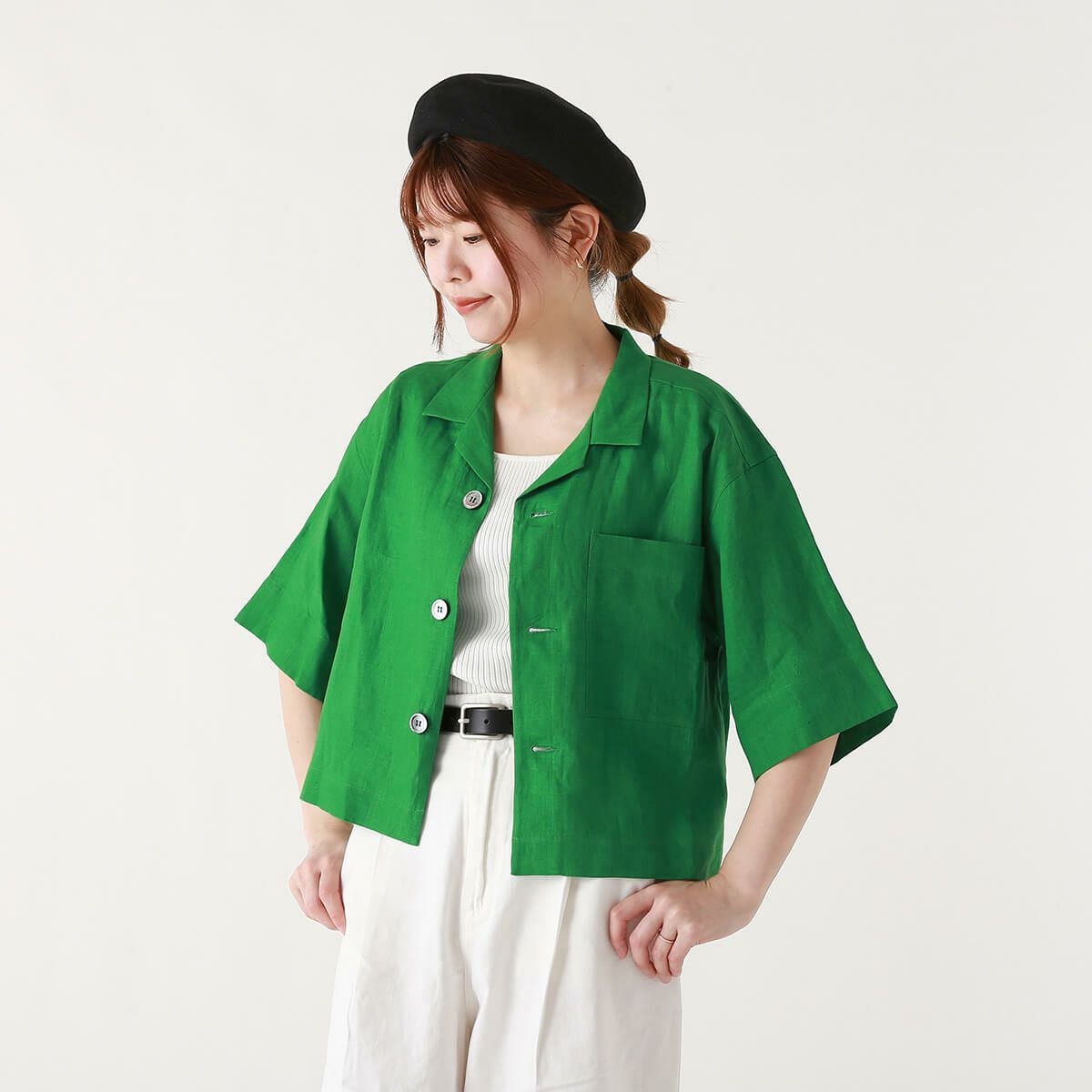 LE GLAZIK ルグラジック オープンカラーシャツ｜SUNDAY MOUNTAIN