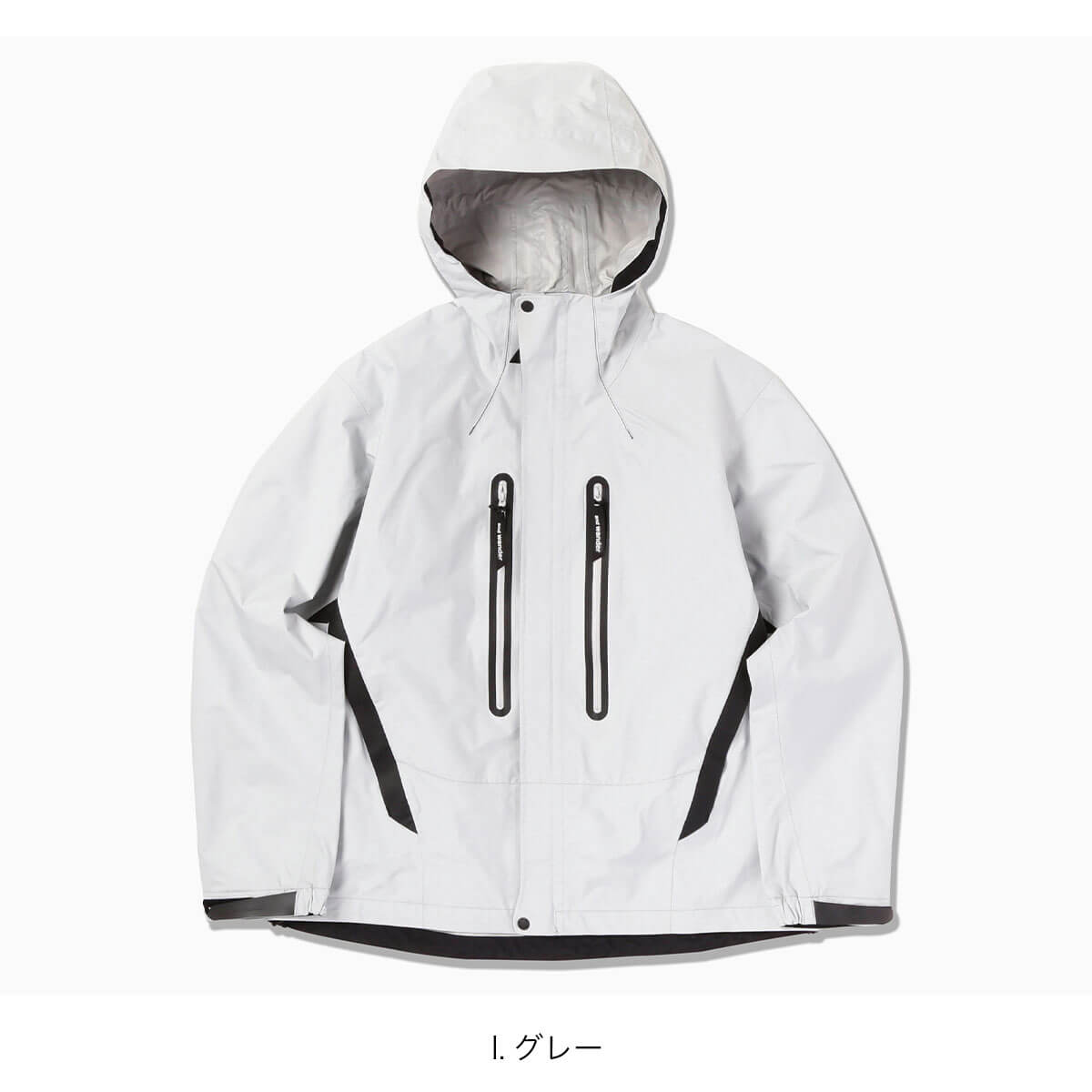 and wander アンドワンダー 2.5L ハイカーレインジャケット｜SUNDAY