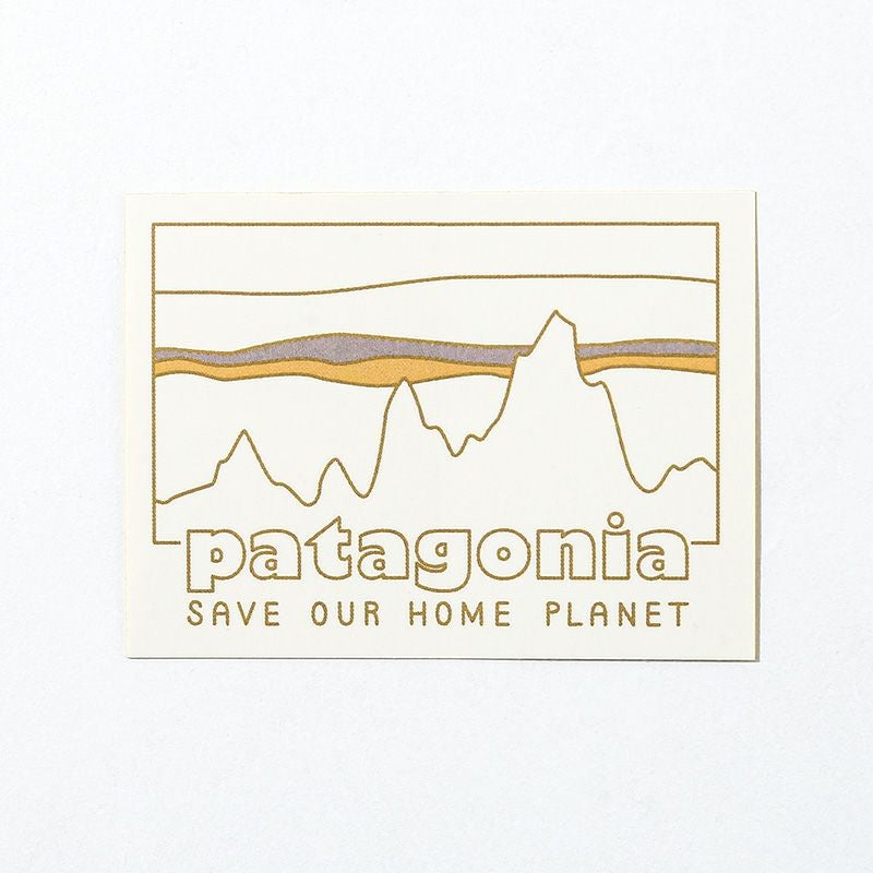 patagonia パタゴニア フィッツロイトラウトステッカー｜SUNDAY
